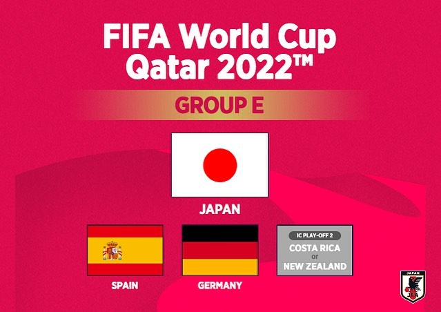 2022年ワールドカップのグループリーグの抽選発表ありましたね。 